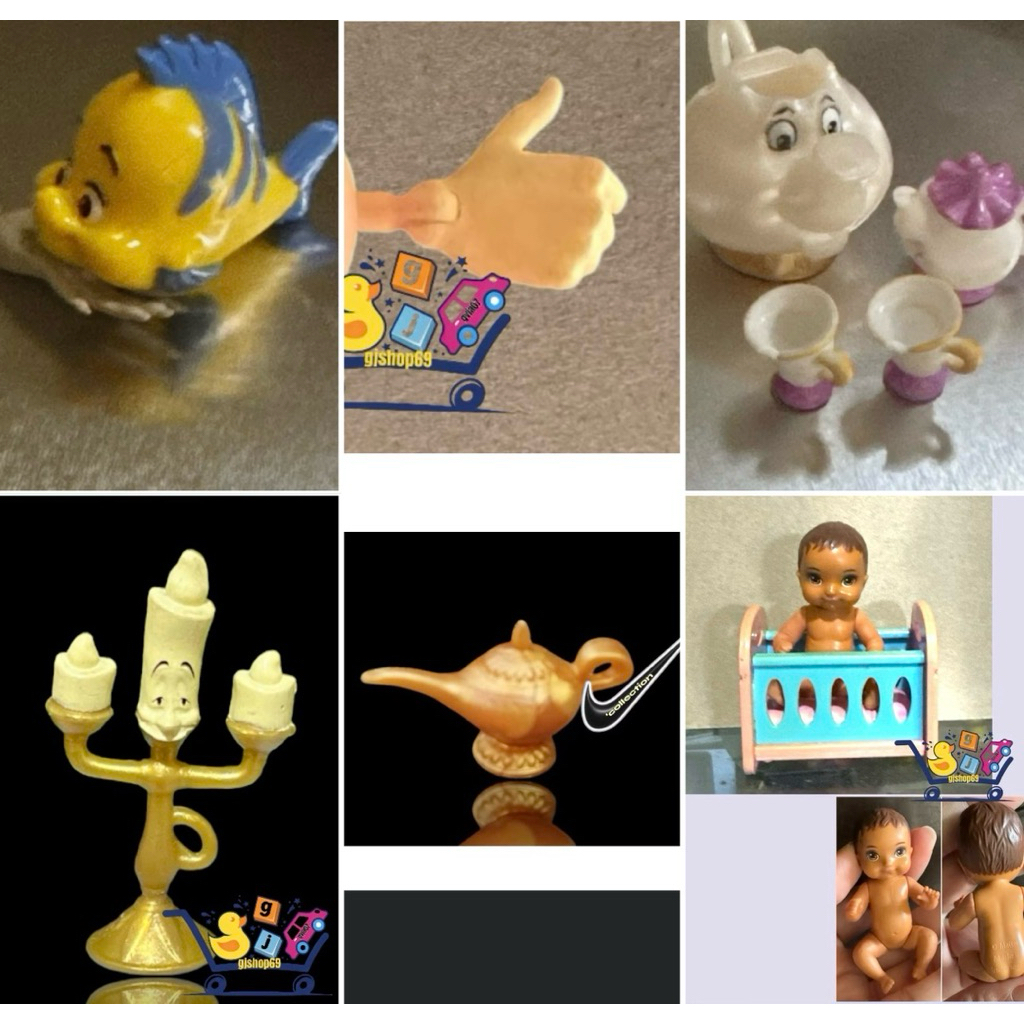 disney barbie bestie / disney princess / mini brands - figure & aksesoris