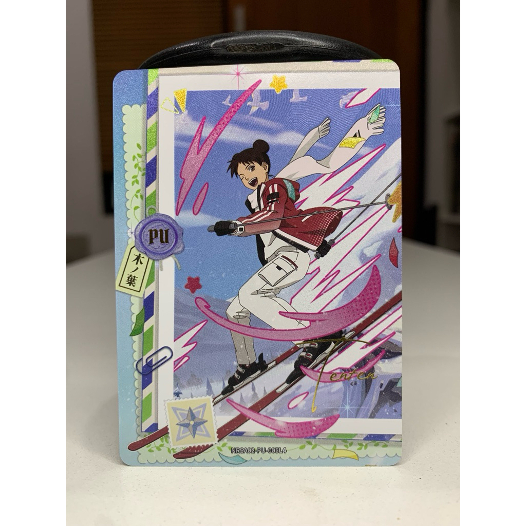 Naruto Kayou PU card Tenten english version
