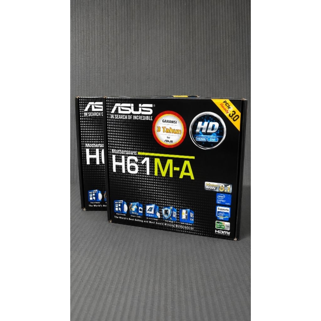 Motherboard ASUS H61M-A Socket 1155 Gen 2 Gen 3 Normal