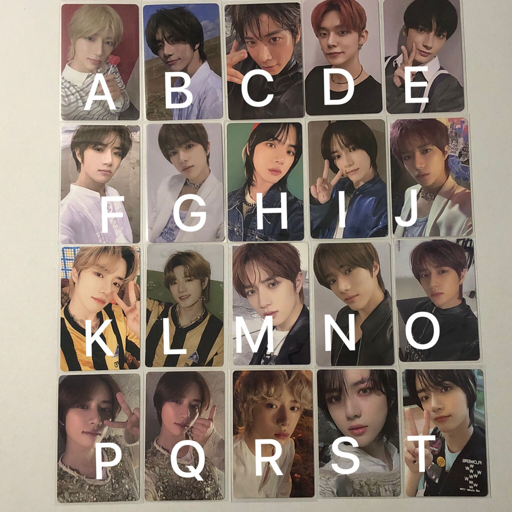 TXT BEOMGYU PHOTOCARD