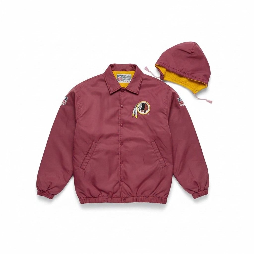 Jaket WindBreaker (SHERPA) Vintage "NFL "REDSKINS"