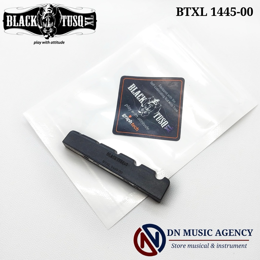 graphtech black tusq BTXL 1445 00 nut bass 5 string slotted bone original style schecter ibanez yama