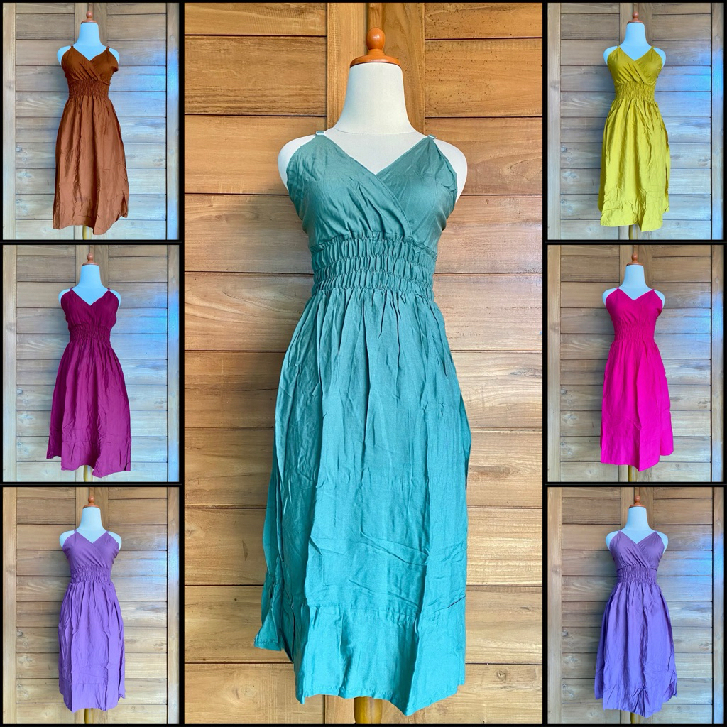 DRESS MOZA LEKBONG RAYON BALI