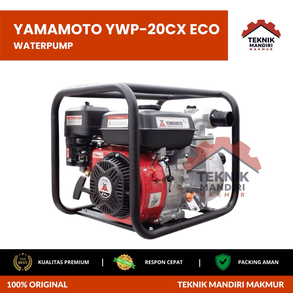 Pompa Air Irigasi 2 Inci / 3 Inci YAMAMOTO YWP-20CX ECO/ YWP-30CX ECO Water Pump