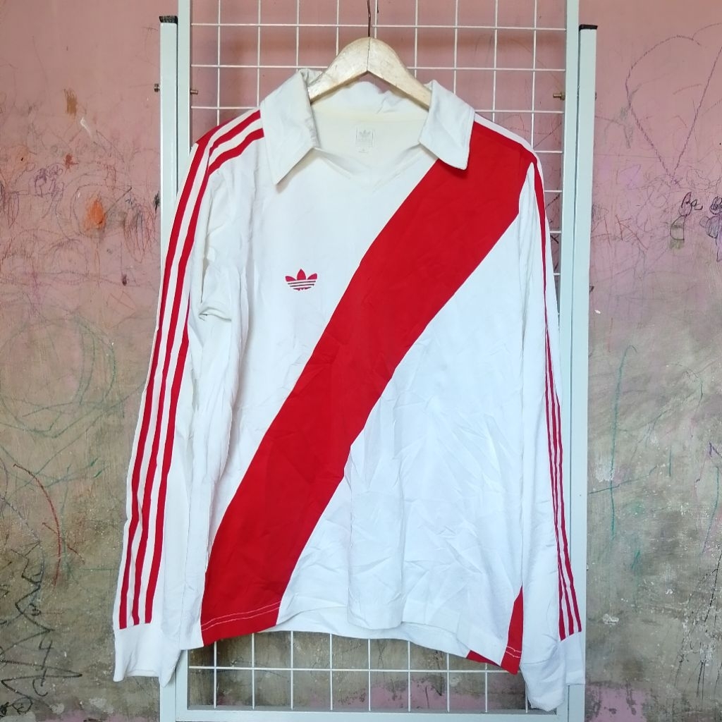Vtg Jersey Adidas River Plat Peru 1987