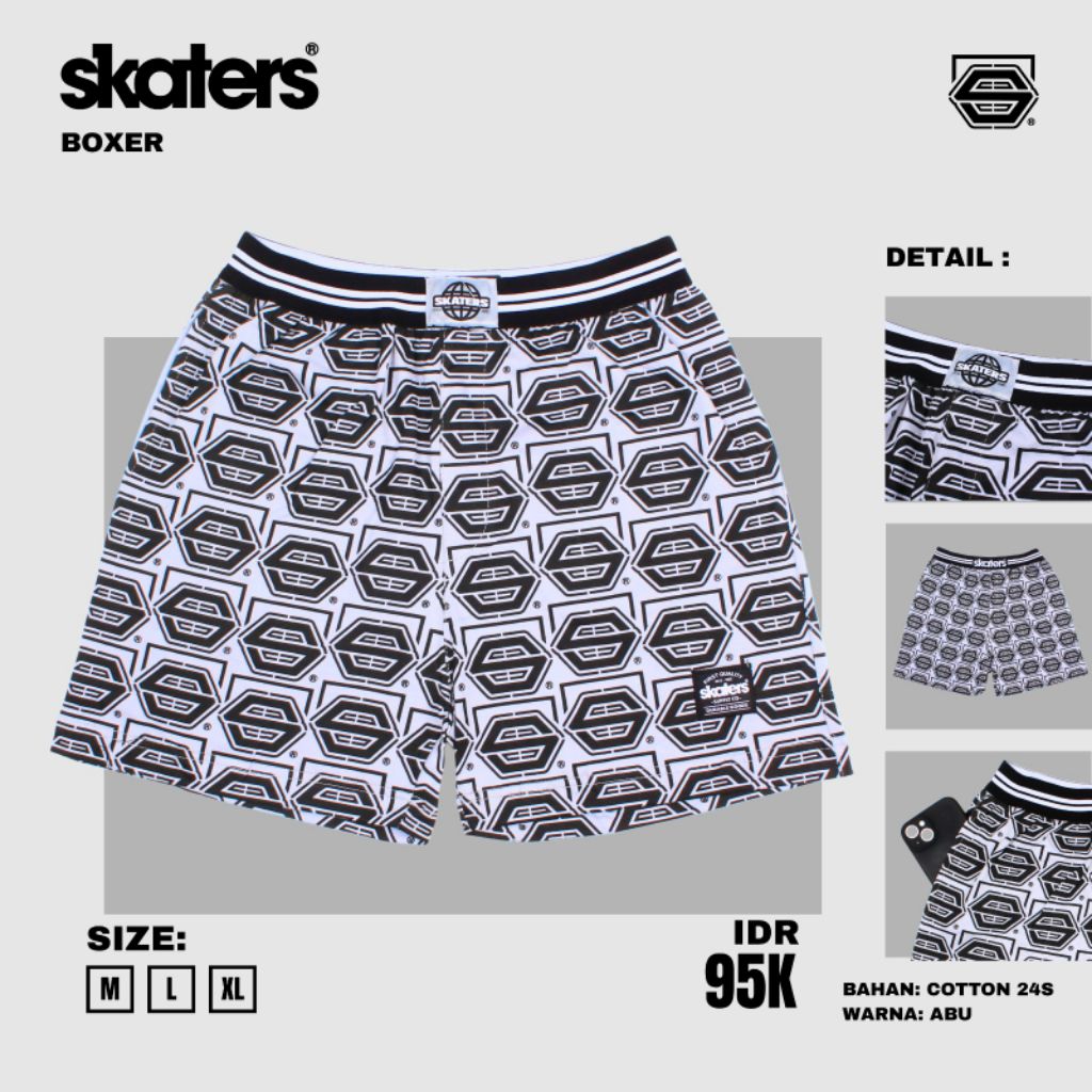 CELANA BOXER 26 RB BXR 86-C FP GREY