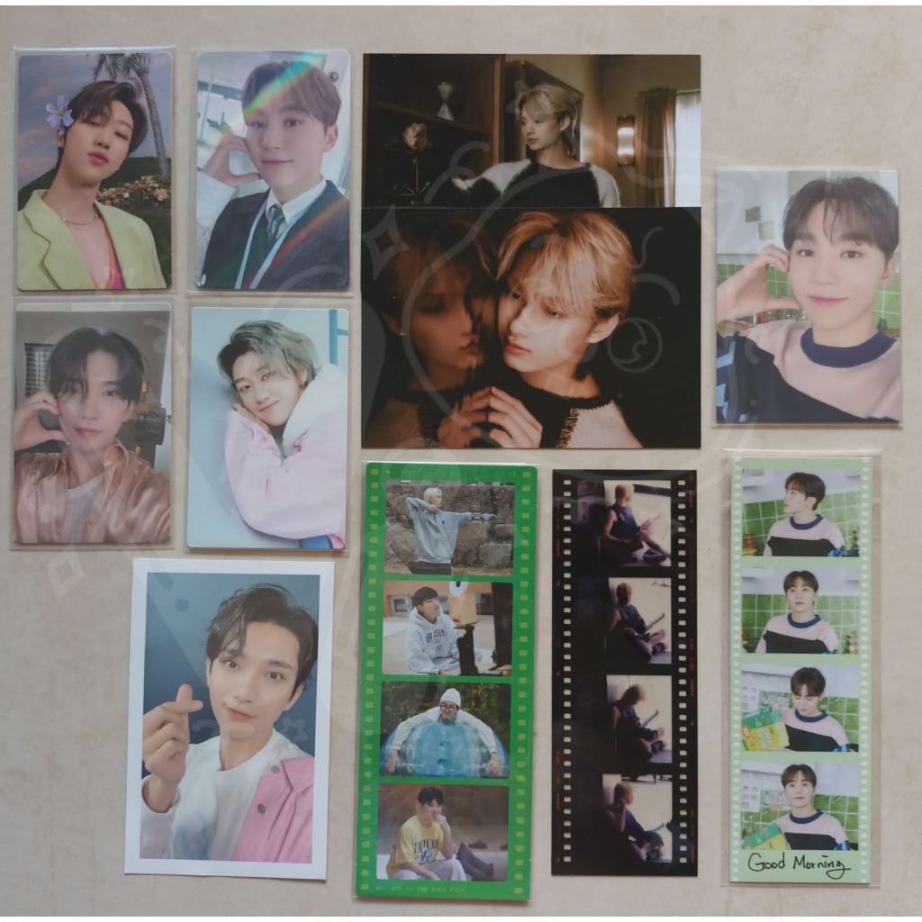 [READY STOCK][BACA DESKRIPSI] Photocard PC Seventeen Joshua The8 Minghao Seungkwan Season's Greeting
