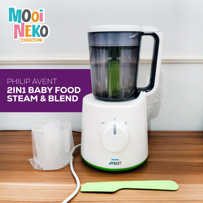 Philips Avent 2in1 Baby Food Steamer & Blender