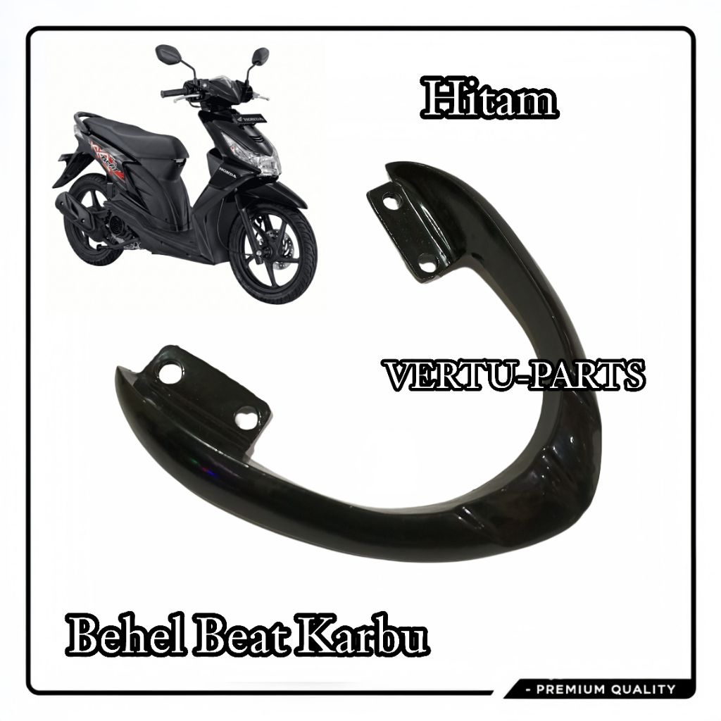 Behel Pegangan Belakang Honda Beat Karbu Tahun 2008-2012/Behel Jok Belakang Motor Beat Karbu Beat La