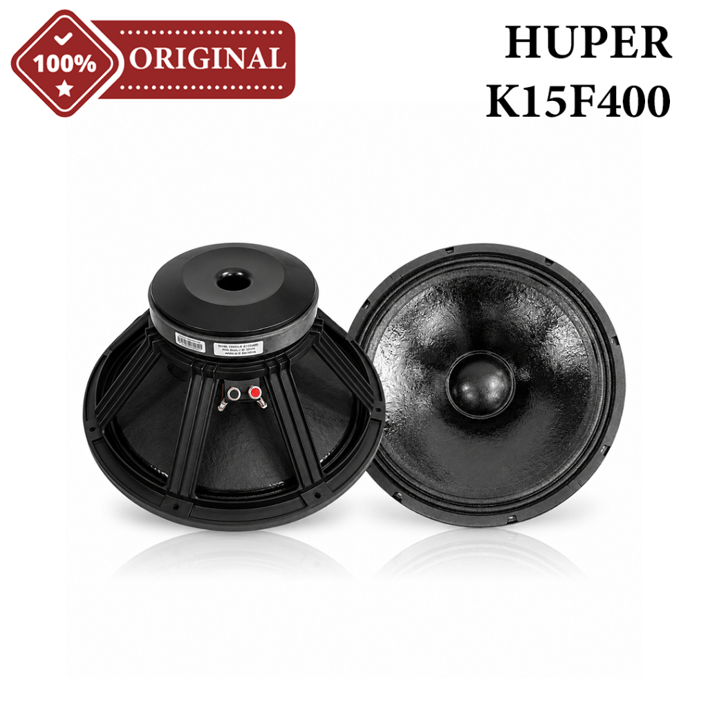 Komponen Speaker 15 Inch HUPER K15F400 | K15 F400 | K 15F400 Original