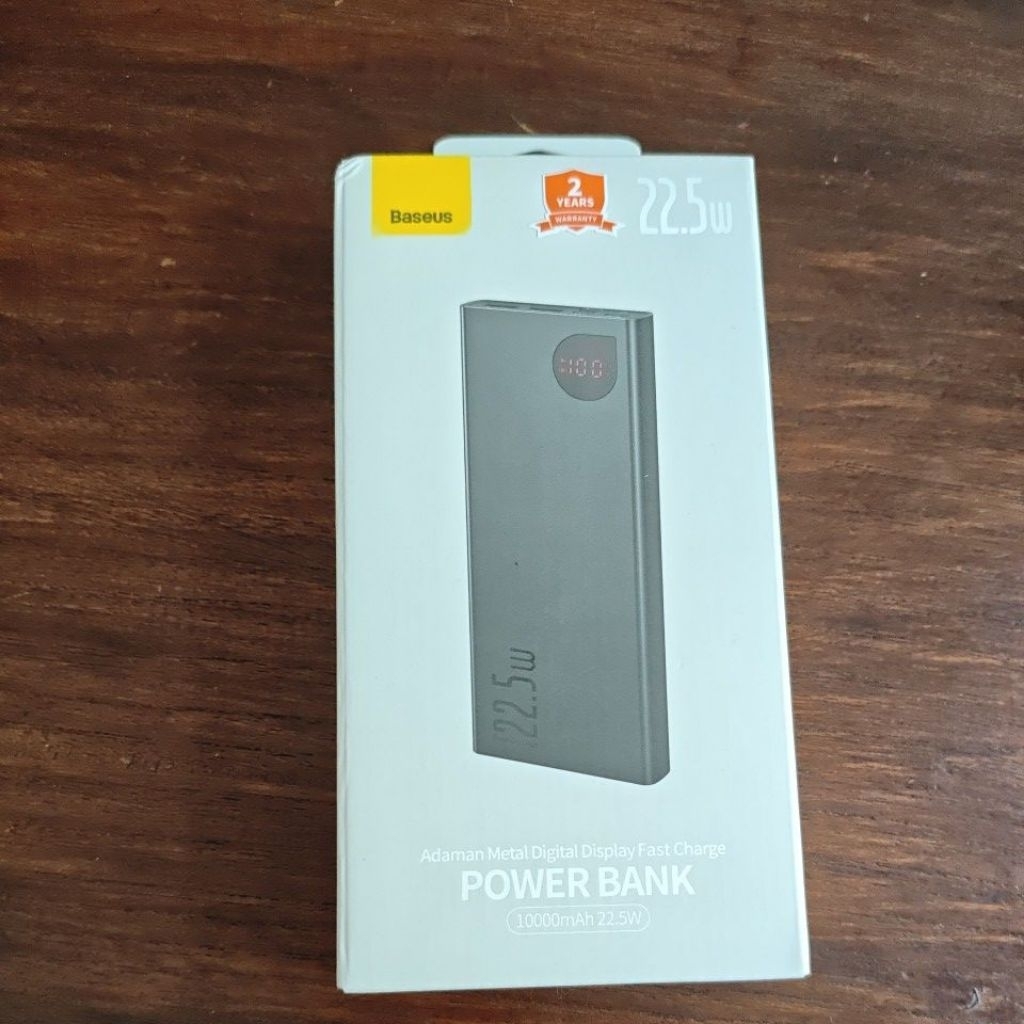 Baseus Power Bank adaman 22.5w 10.000 mAh