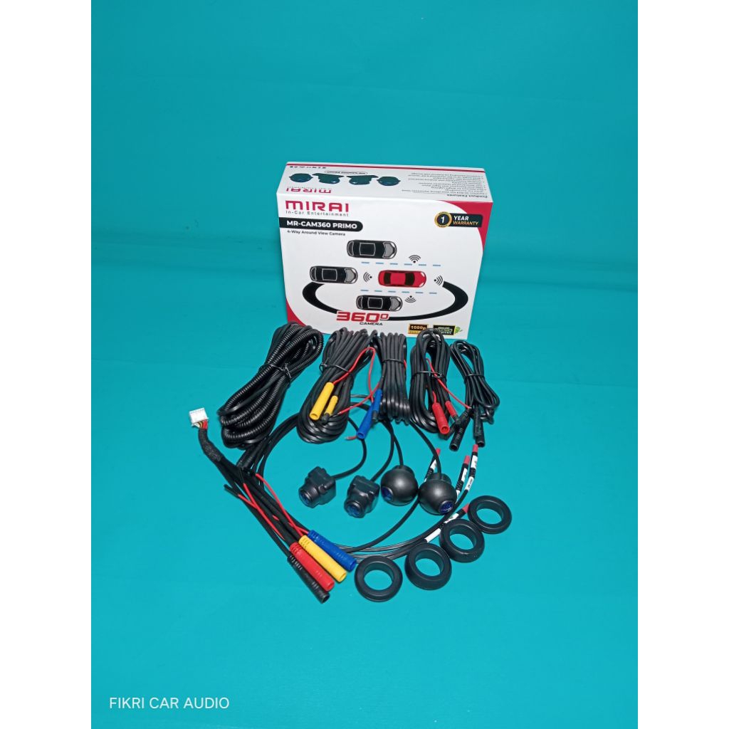 Camera MIRAI 360 seri MR-CAM360 PRIMO 2D/3D Camera Parkir Mobil 360 4-Way Around View Camera