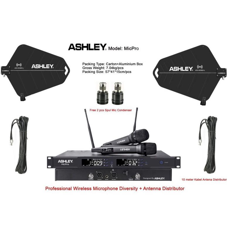 Mic Wireless Ashley Micpro Original ASHLEY MIC PRO