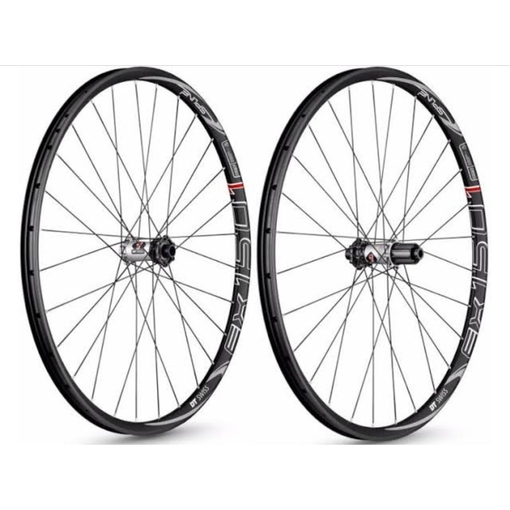 Wheelset DT Swiss EX 1501 27.5 Inch Non Boost 15x100 front 142x12 rear - wheelset sepeda mtb trail A