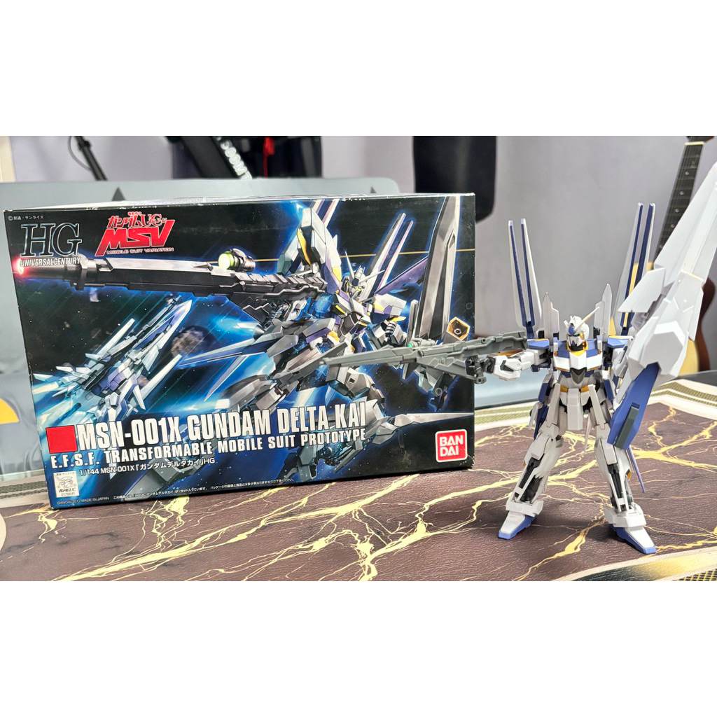 HD MSN 001X Gundam Delta Kai & HG age