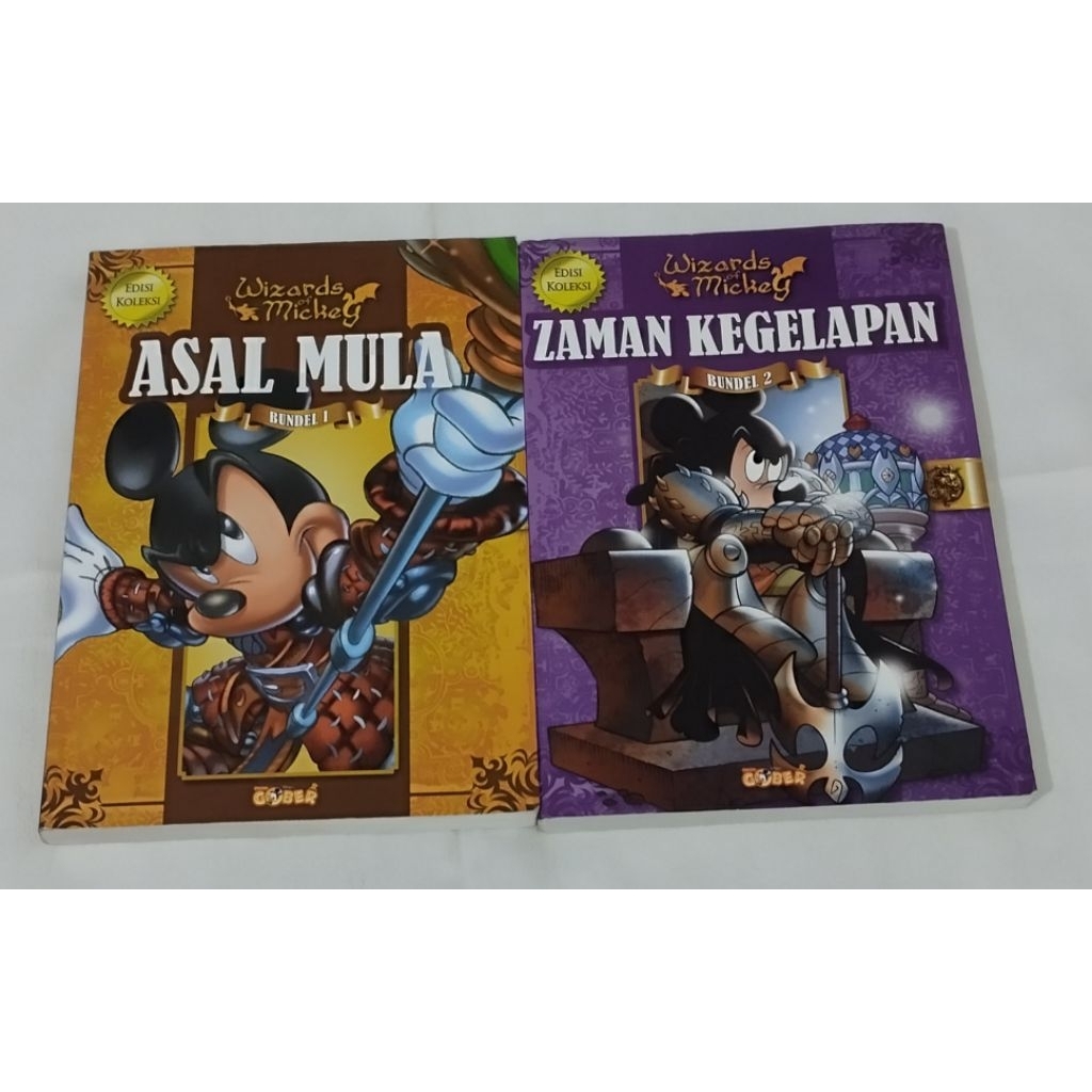 Komik Edisi Koleksi Wizard of Mickey : Bundel 1- Asal Mula dan Bundel 2 - Zaman Kegelapan