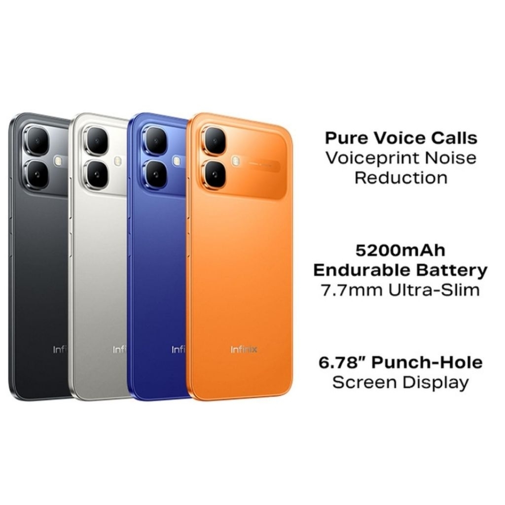 HP INFINIX SMART 20 4/64 GB - INFINIX SMART RAM 4GB ROM 64 GARANSI RESMI