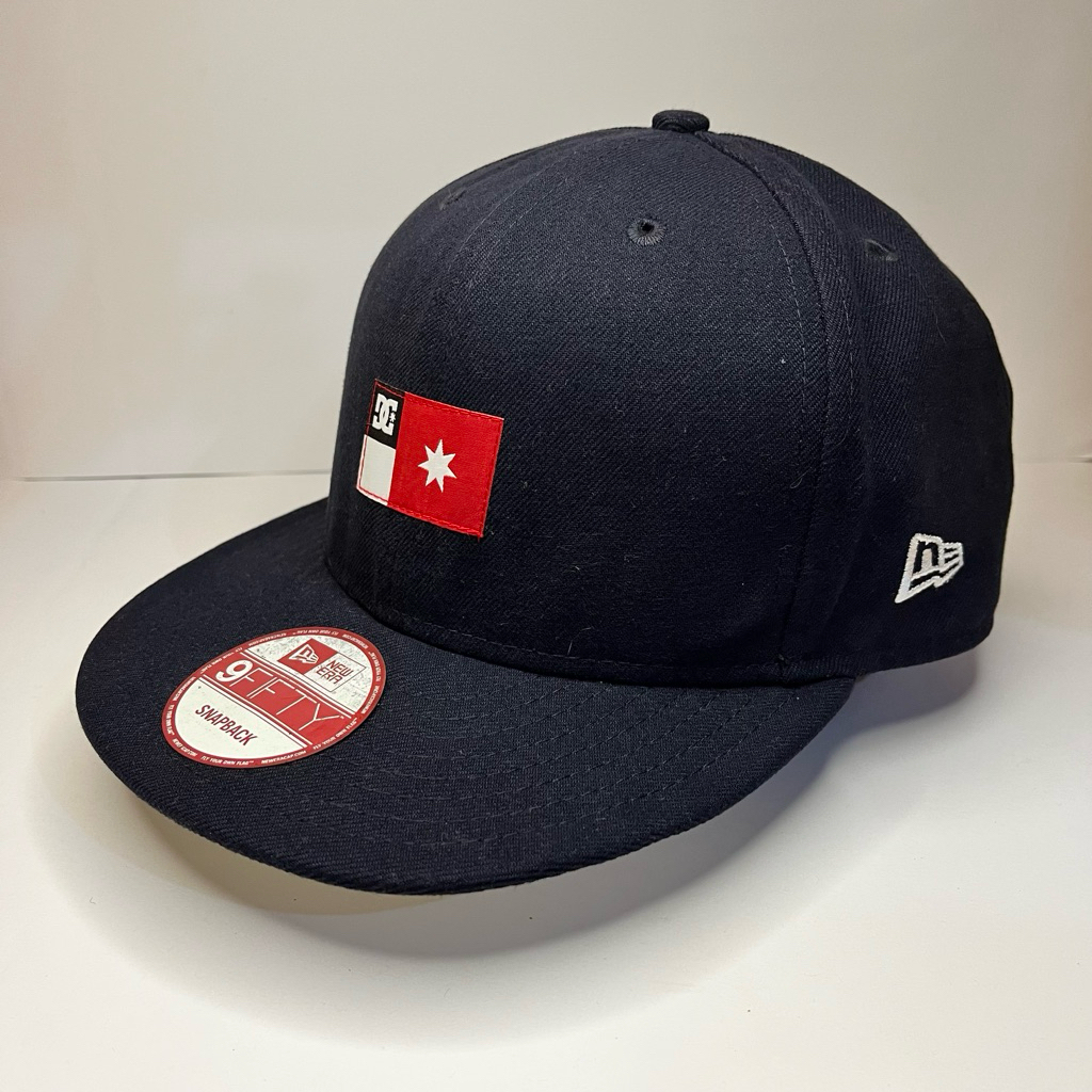 DC Shoeusa Skateboard X New Era Adjustable Dark Navy Snapback