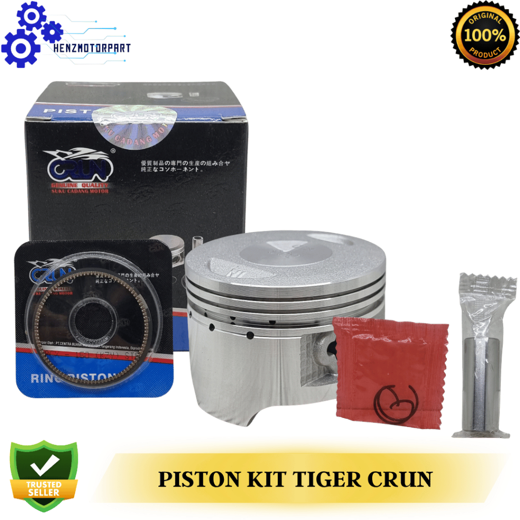 PISTON KIT SEHER KIT PISTON RING TIGER CRUN