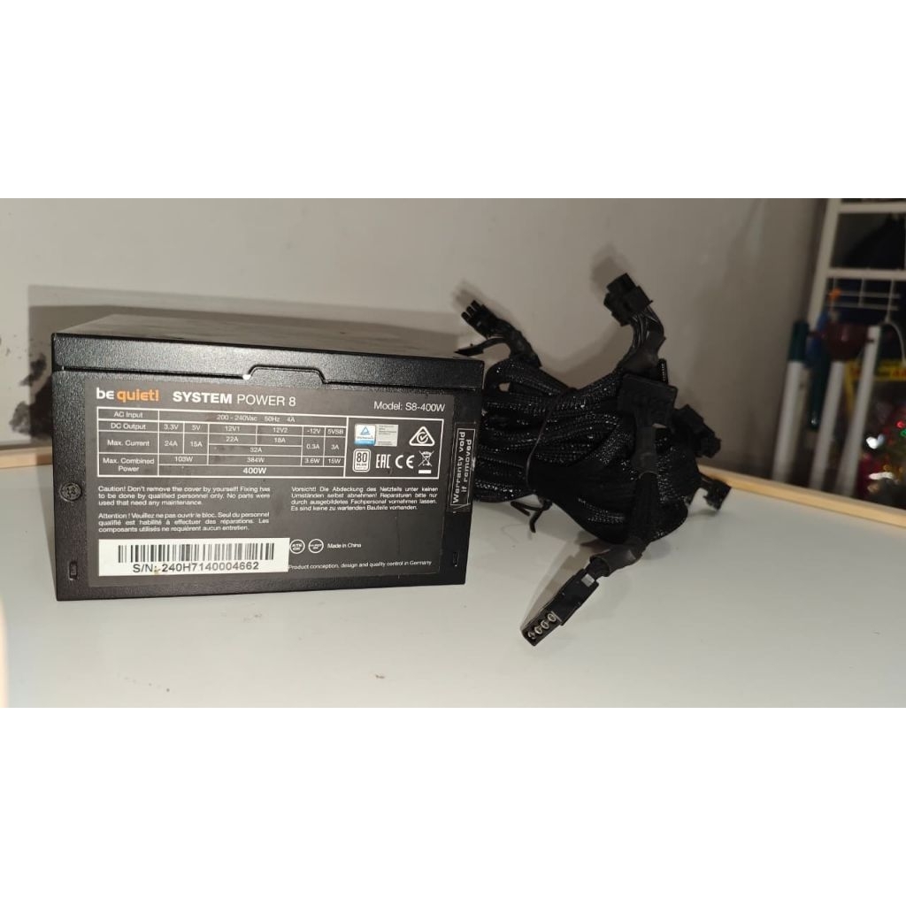 PSU be quite Power 8 400 Watt