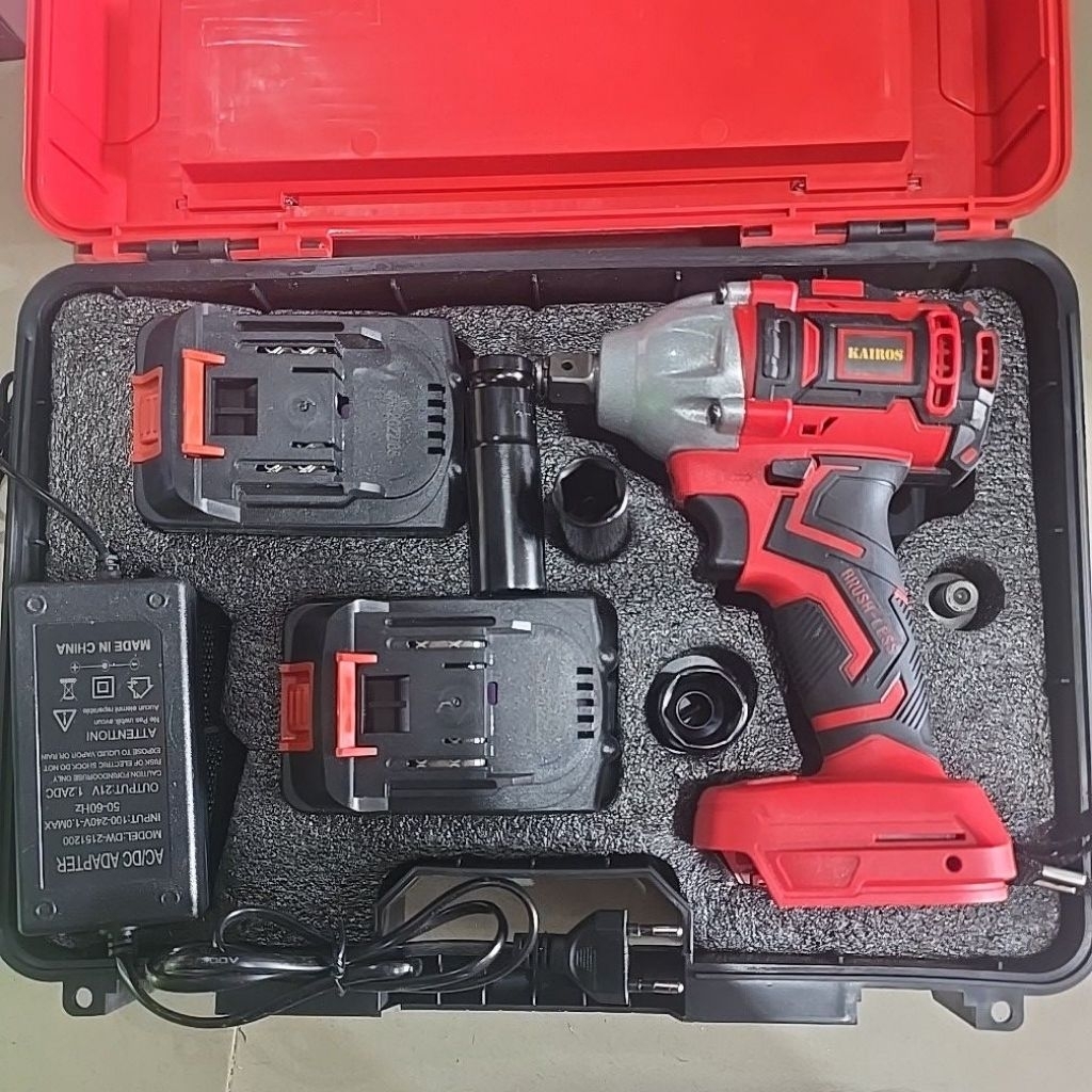 impack wrench kairos 88vf, 88vf torsi 350nm/ bor impact kairos 88vf / Impack cordless kairos / Impac