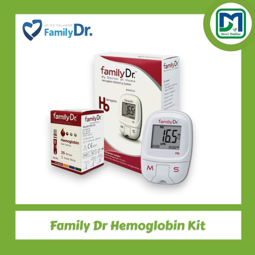 Alat Cek Hemoglobin Family Dr  Family Dr Hemoglobin  Family Dr HB