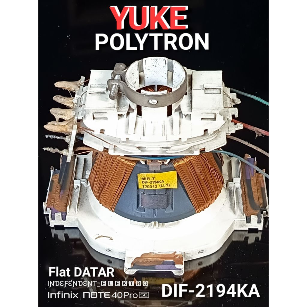 Yoke TV Polytron Minimax   Yuke DIF-2194KA   yuke Polytron flat datar   yuke Tv leher besar   Deflek