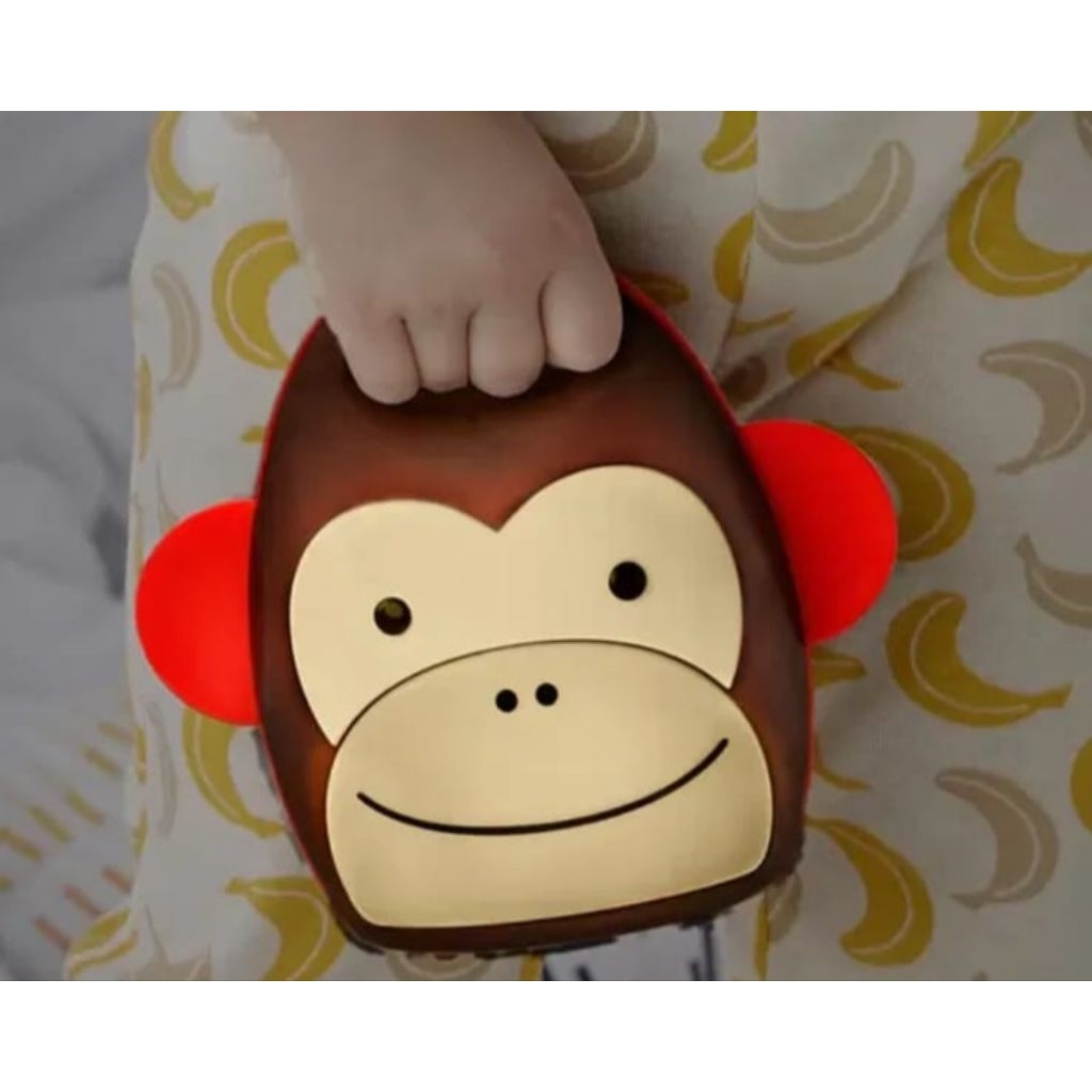 Skip Hop Night Light Zoo Monkey Portable Battery Light