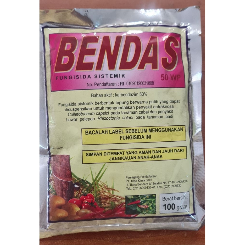 Fungisida Bendas 100 gram
