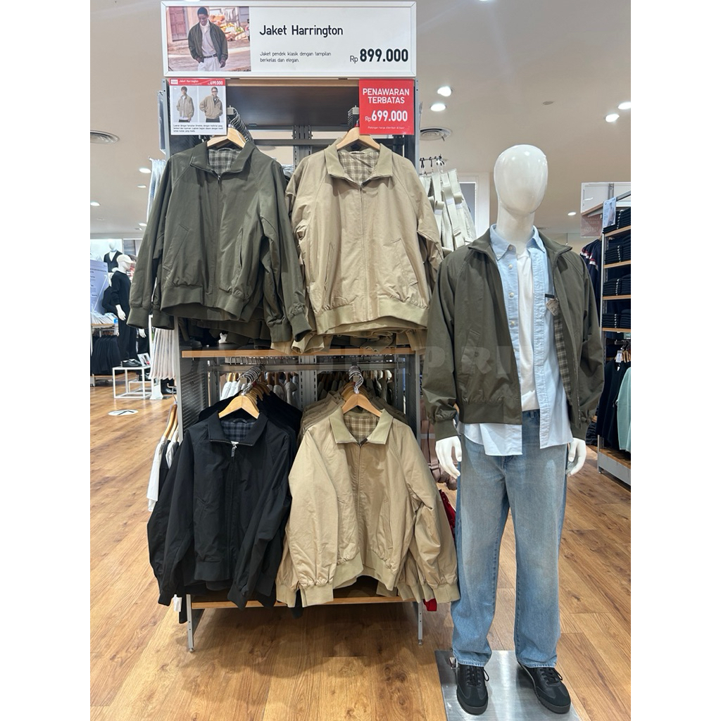 Jaket Harrington MEN UNIQLO