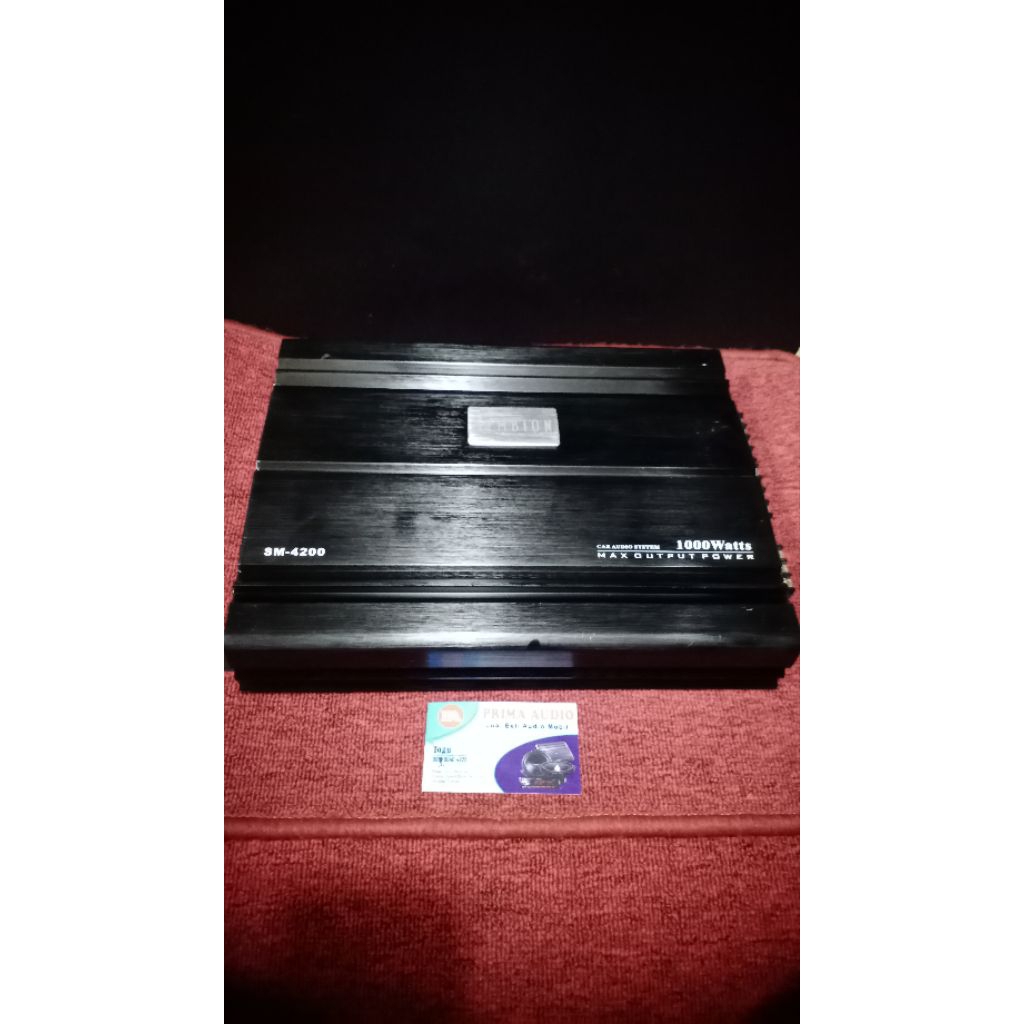 Power amplifier SYMBION SM-4200, 4chanell 1000watts
