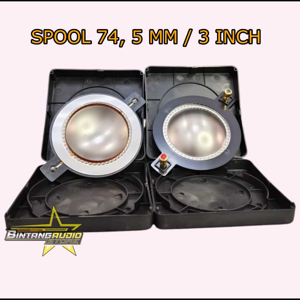 SPUL / SEPUL / SPOOL Tweeter / Spul Twiter Driver 74,4 3'' Titanium Original