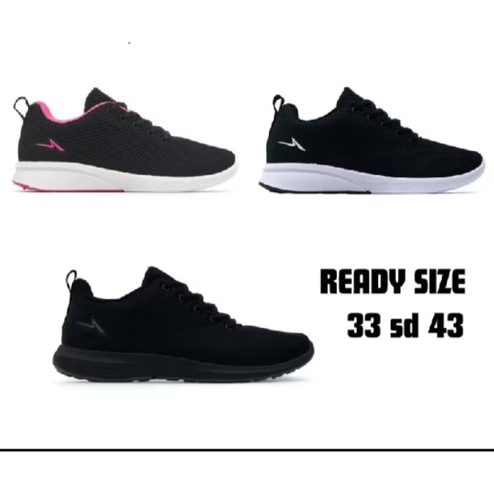 ANDO Sepatu Anak Perempuan Perekat Velcro Size 28 - 36 Sepatu Sekolah Anak Laki Laki