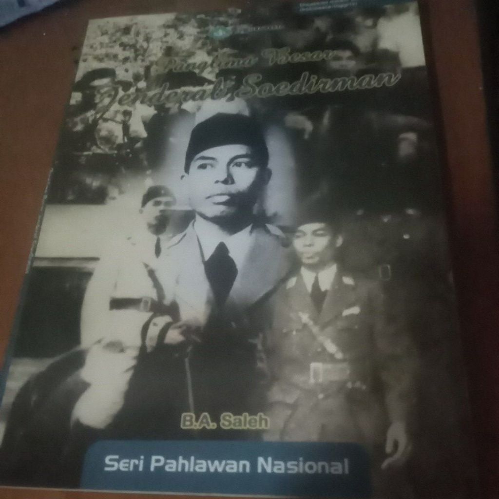 Buku Seri Pahlawan Nasional Panglima Besar Jendral Soedirman Dua bahasa Indonesia Dan Inggris