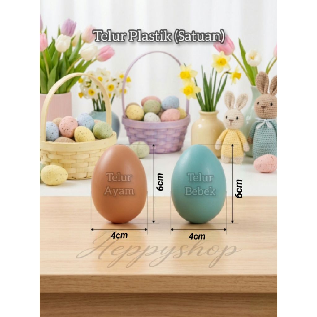 Telur Plastik, Telur Mainan, Telur Paskah