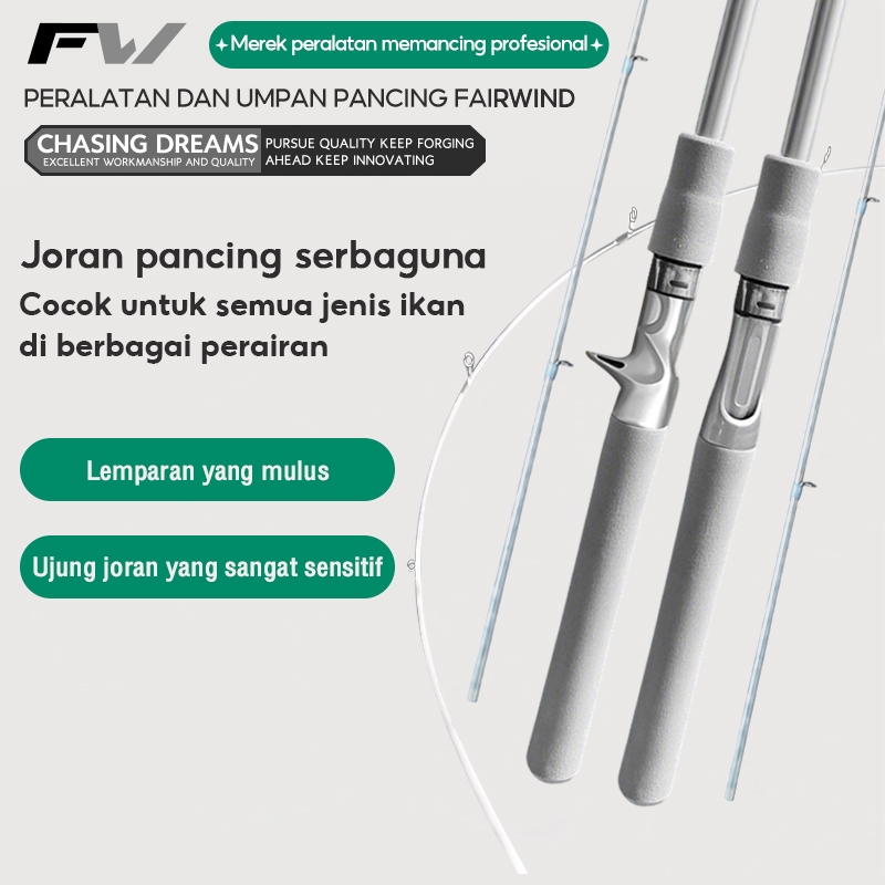 FW Spinning Rod Umpan Casting Rod spinning/casting Joran Pancing Karbon Pancing Putar/Casting Spin P