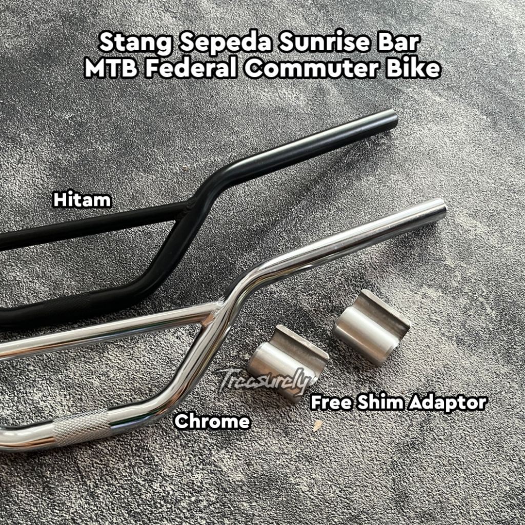 Stang Sepeda SUNRISE Bar Stang SUNRISE Sepeda MTB BMX FEDERAL Commuter Bike Fixie