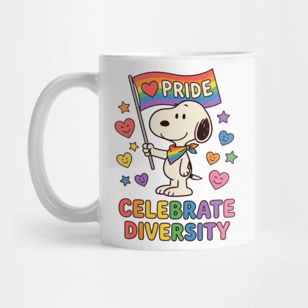 Pride & Joy Snoopy - Snoopy Tea Mug