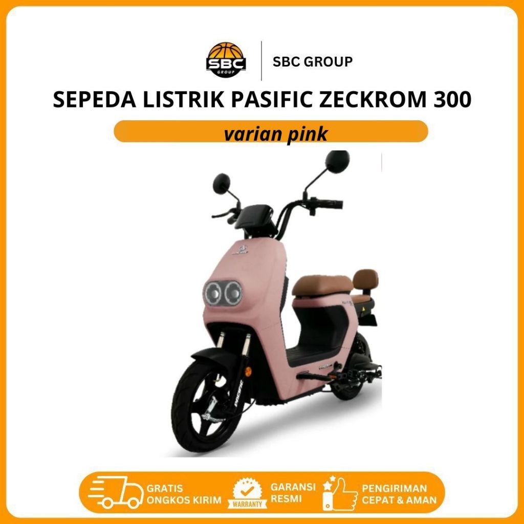 SEPEDA LISTRIK PASIFIC ZECKROM 300