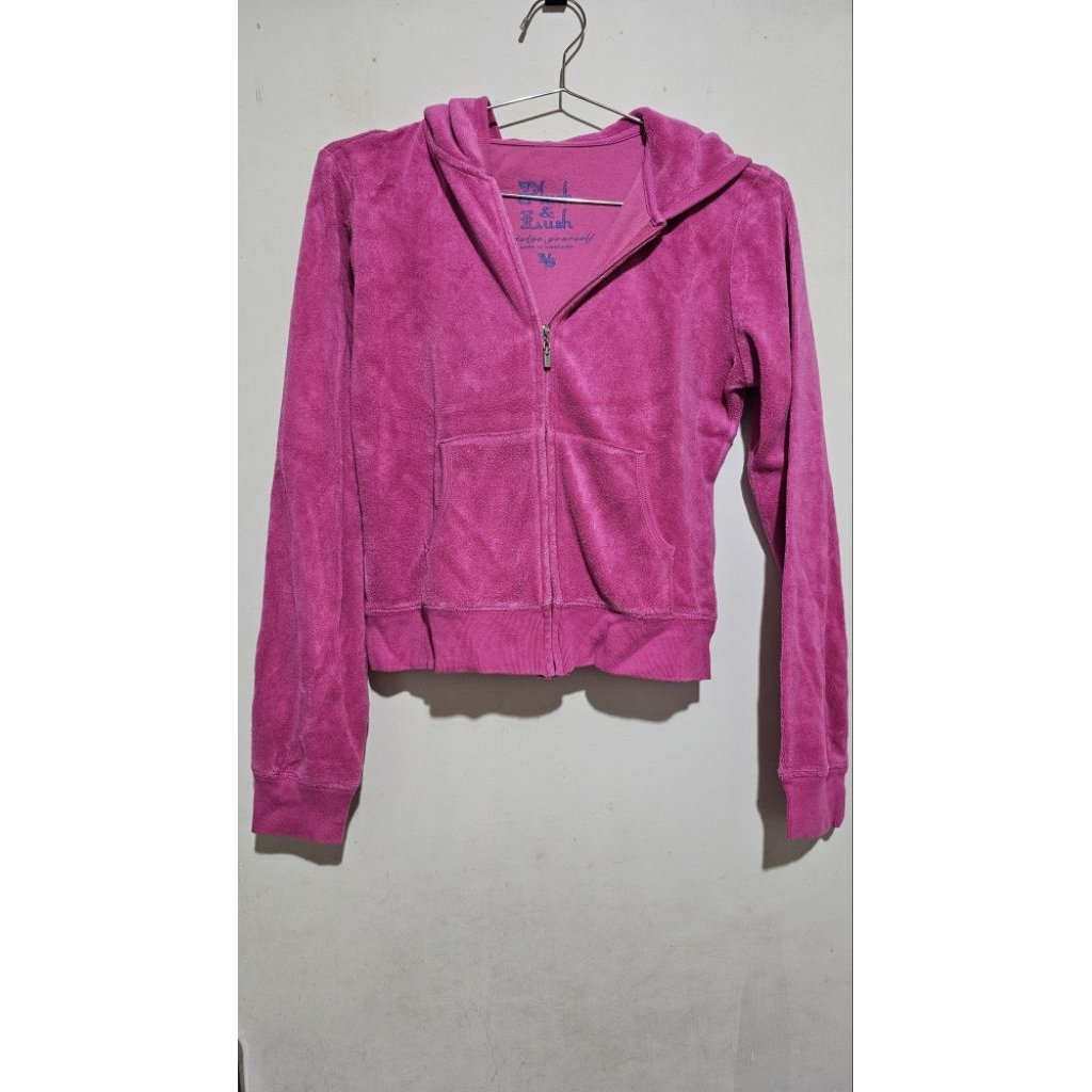 jaket pink preloved