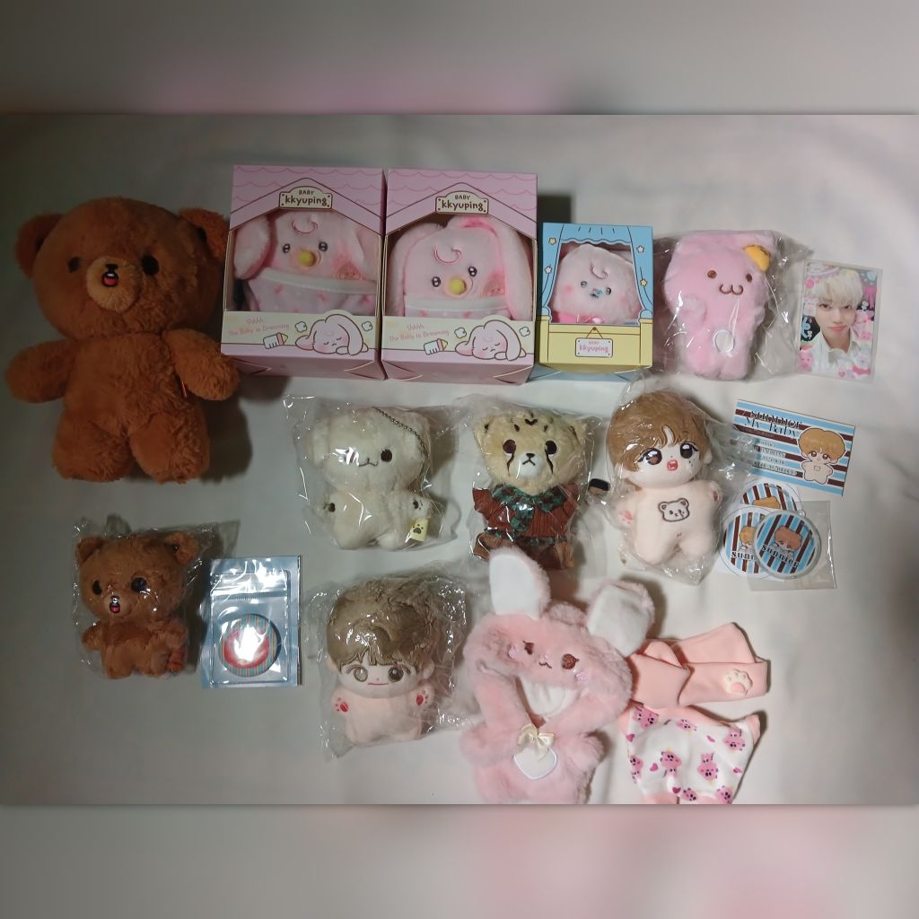 official magnet doll jaemin pinkki kyupping v3 keyring kyupping gomdo lee 20 cm cheetahlee kongjjen 