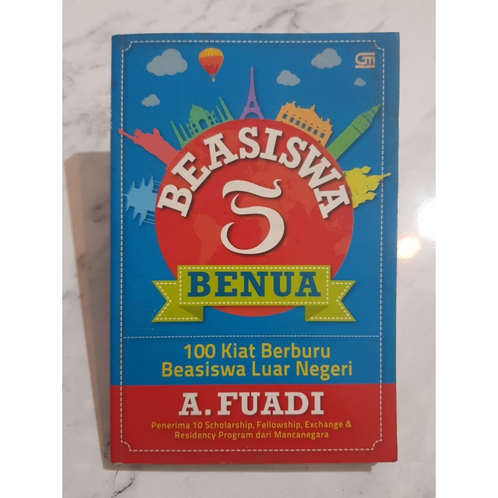 Buku Beasiswa 5 Benua - 100 Kiat Berburu Beasiswa Luar Negeri