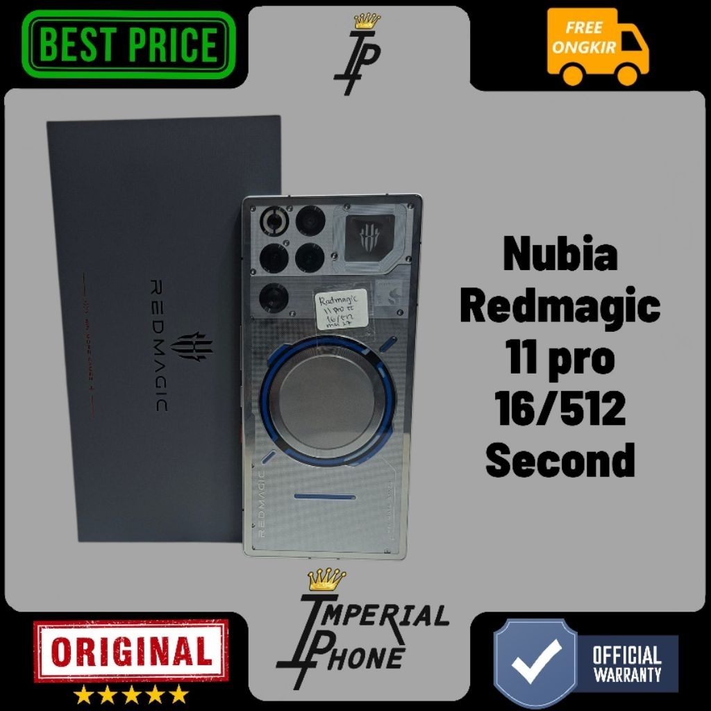 nubia redmagic / red magic 11 pro 16/512 second