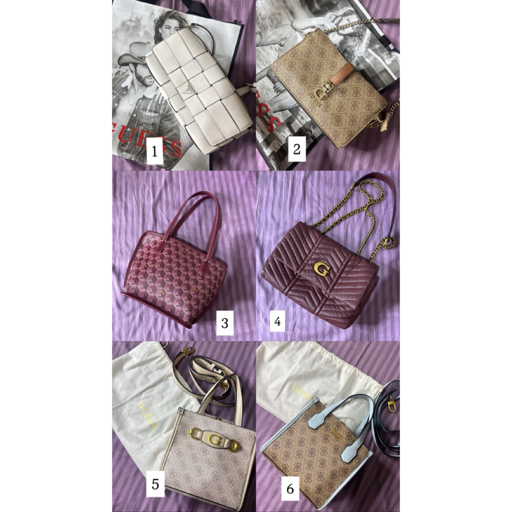 Preloved tas guess,christyNg original 100%