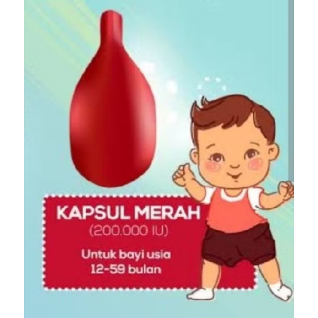 vitamin A pusyandu tetes per biji sesuai gambar
