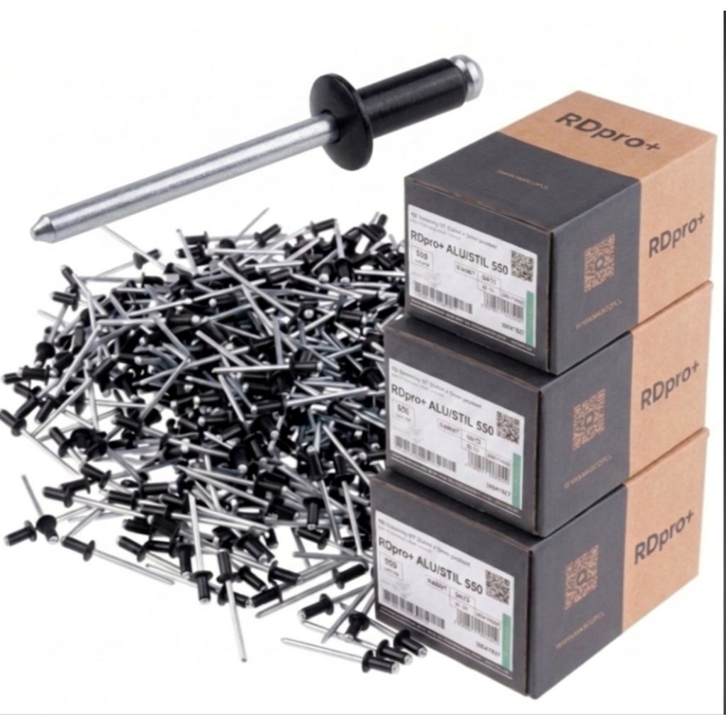 PAKU RIVET WARNA HITAM 450,550,650 Paku rivet sip brand