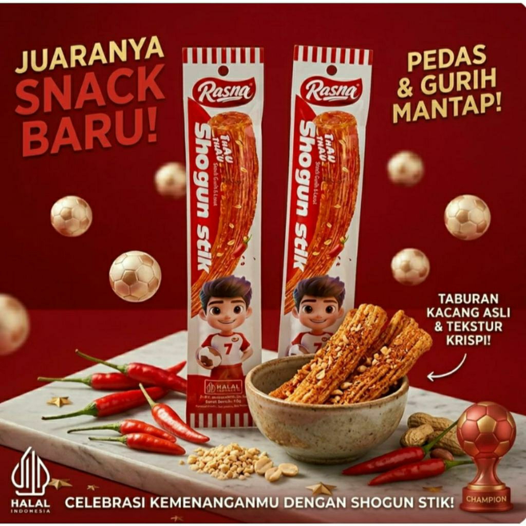 Latiau Snack Bentuk Stik Rasa Gurih dan Lezat isi 20 Pcs