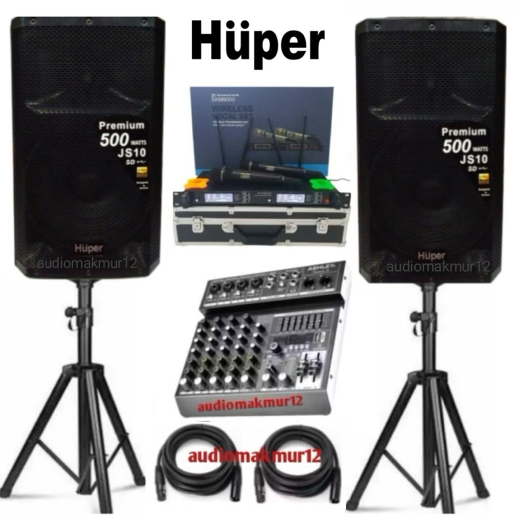 Paket Sound System Huper JS10 Huper js10 15 Inch Original