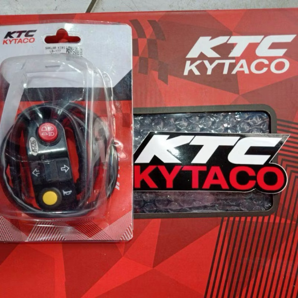 Saklar Kiri KTC KYTCO LB777 Original Universal Matic Bebek - Hitam