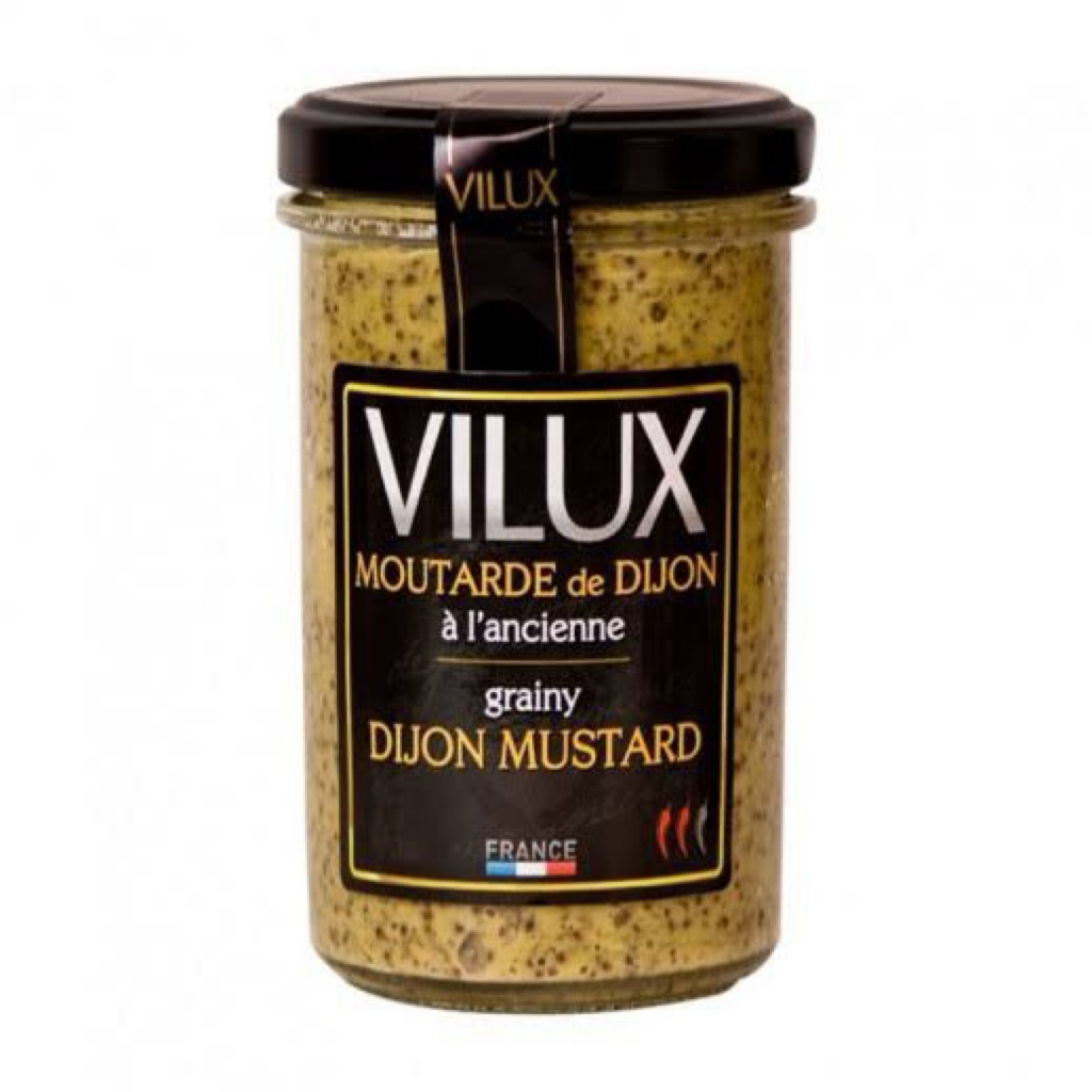 vilux grainy dijon mustard 200 gr